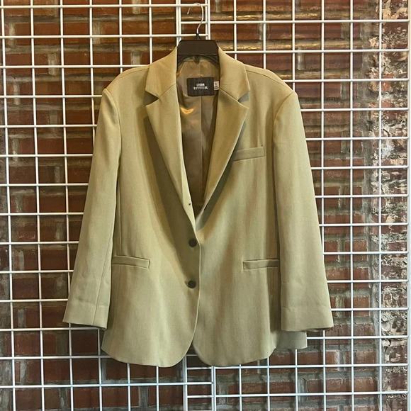 Urban Outfitters Jackets & Blazers - urban outfitters Oversized tan blazer in tan size S